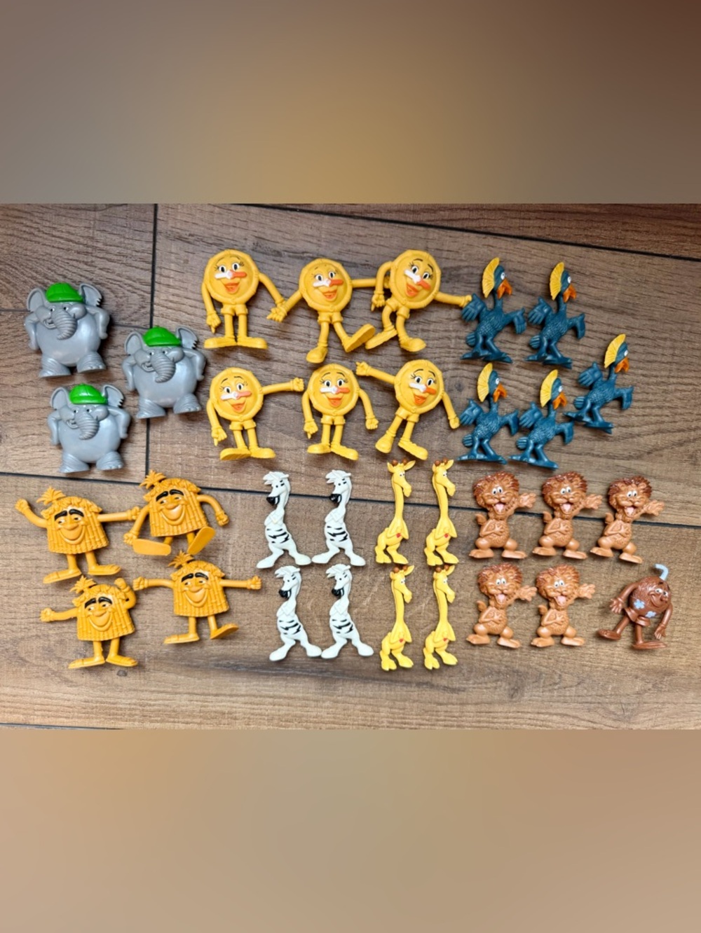 Bible Memory Buddies Bible Verses Lot of 32 Character Toy PVC Figures
